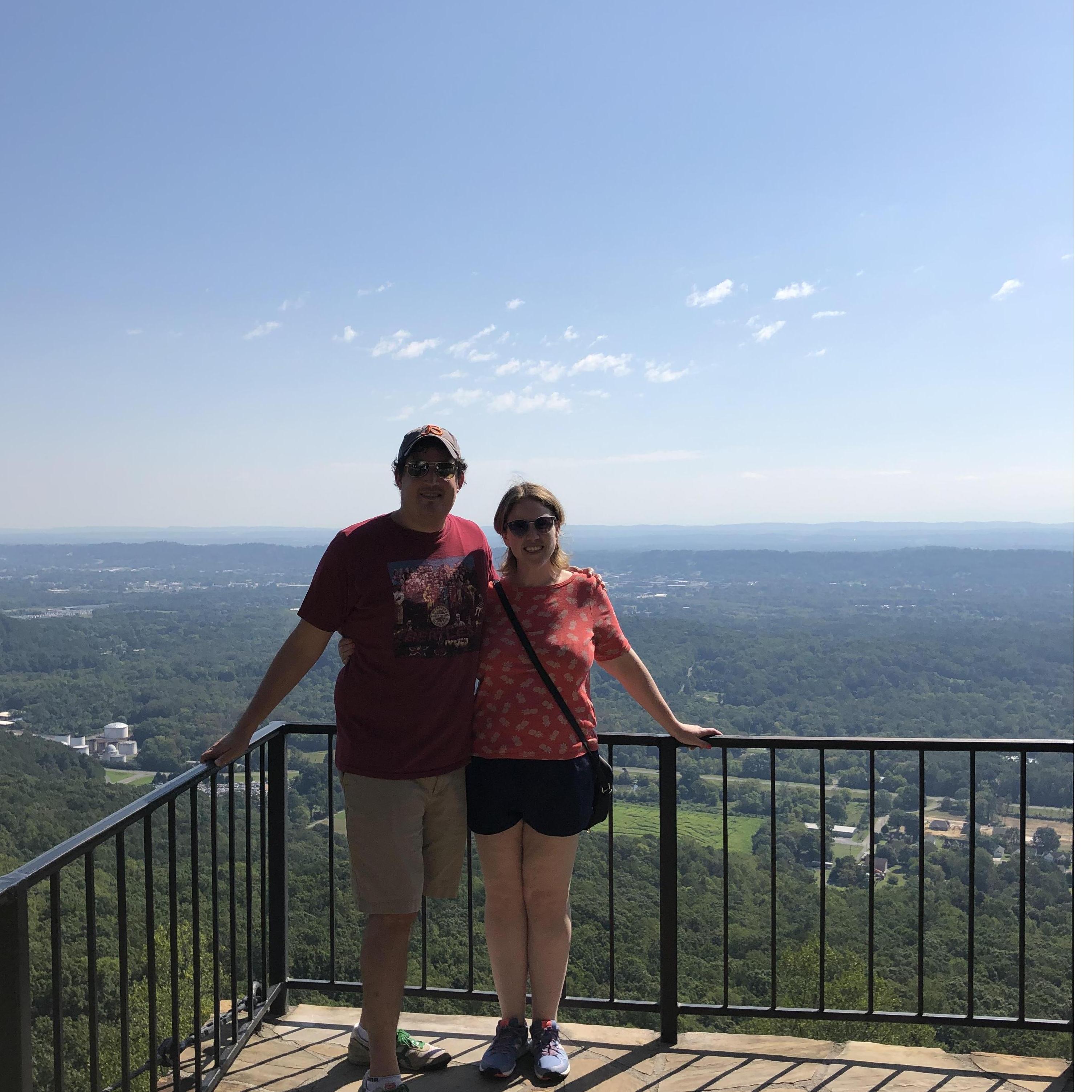 September 2019 - The view from Rock City - Chattanooga, Tennessee