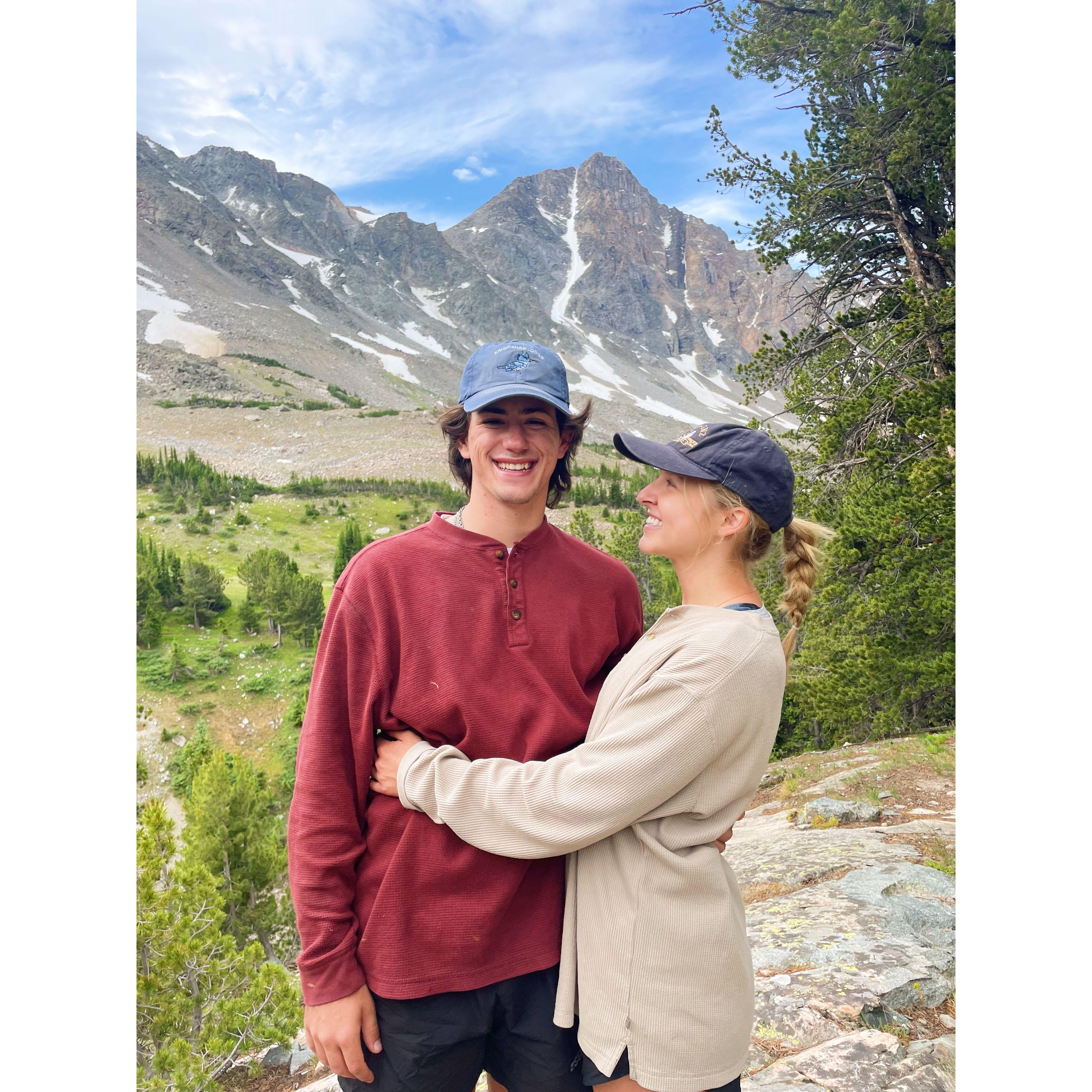 Josiah came to visit Montana for the first time and went back packing!