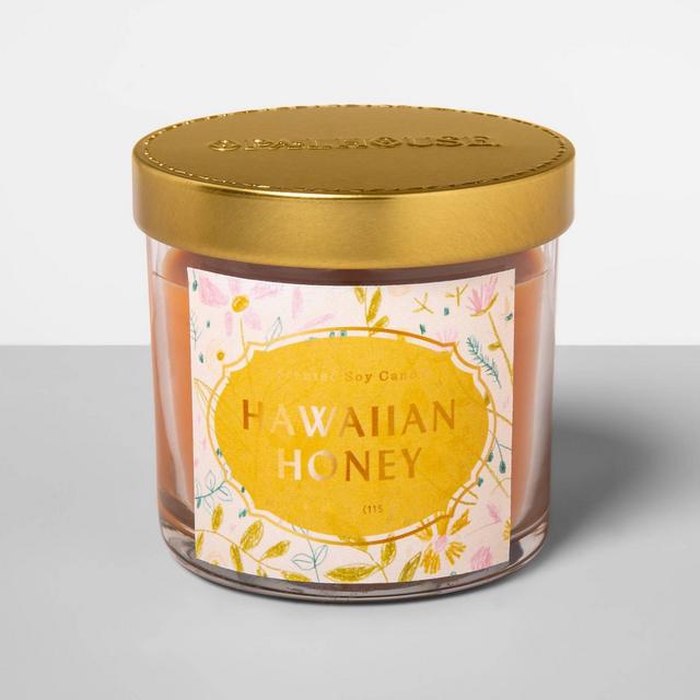 4.1oz Glass Jar Candle Hawaiian Honey - Opalhouse™