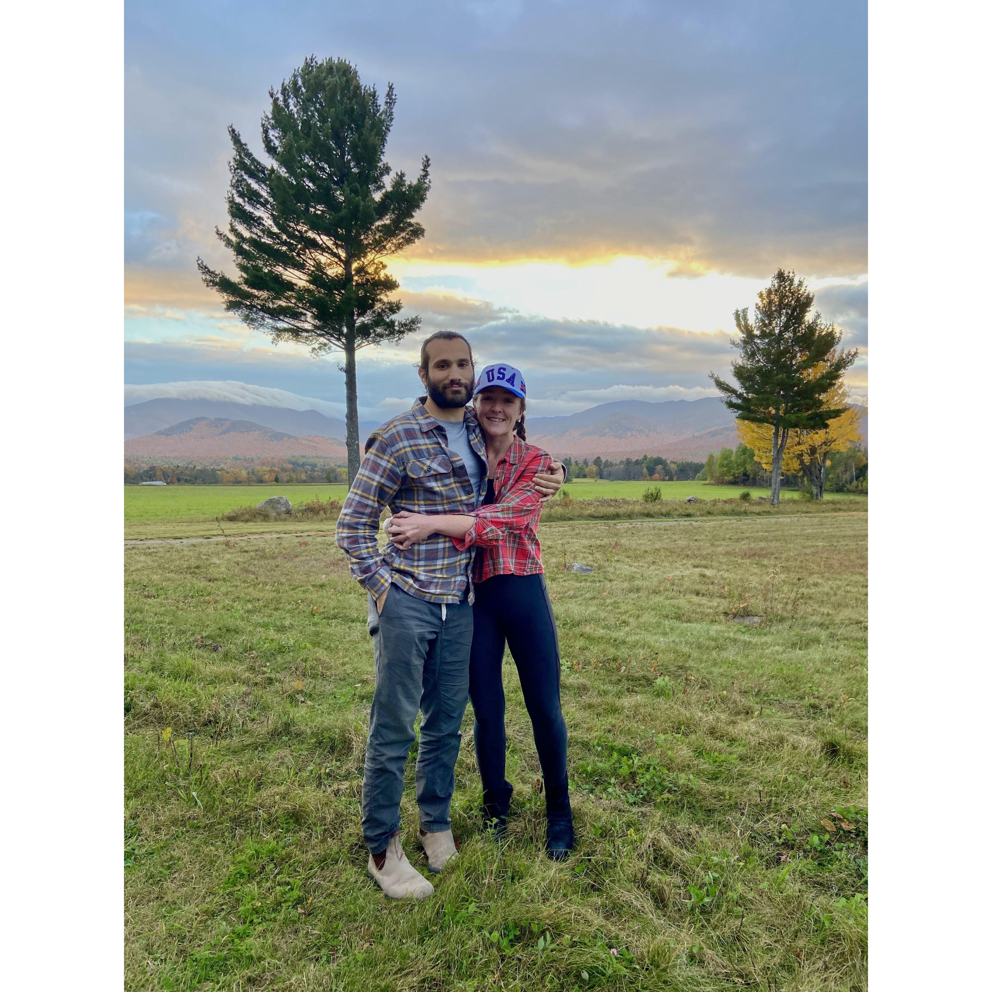 Somewhere near Lake Placid in Fall 2021