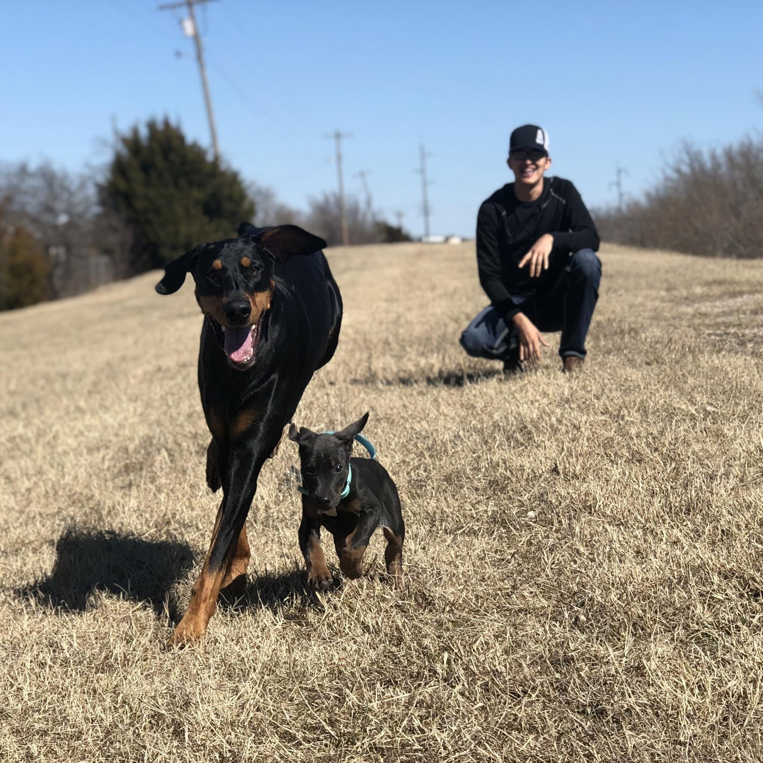 Arie was so tiny - 2/24/19