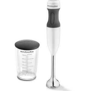 KitchenAid KHB1231WH 2-Speed Hand Blender, White