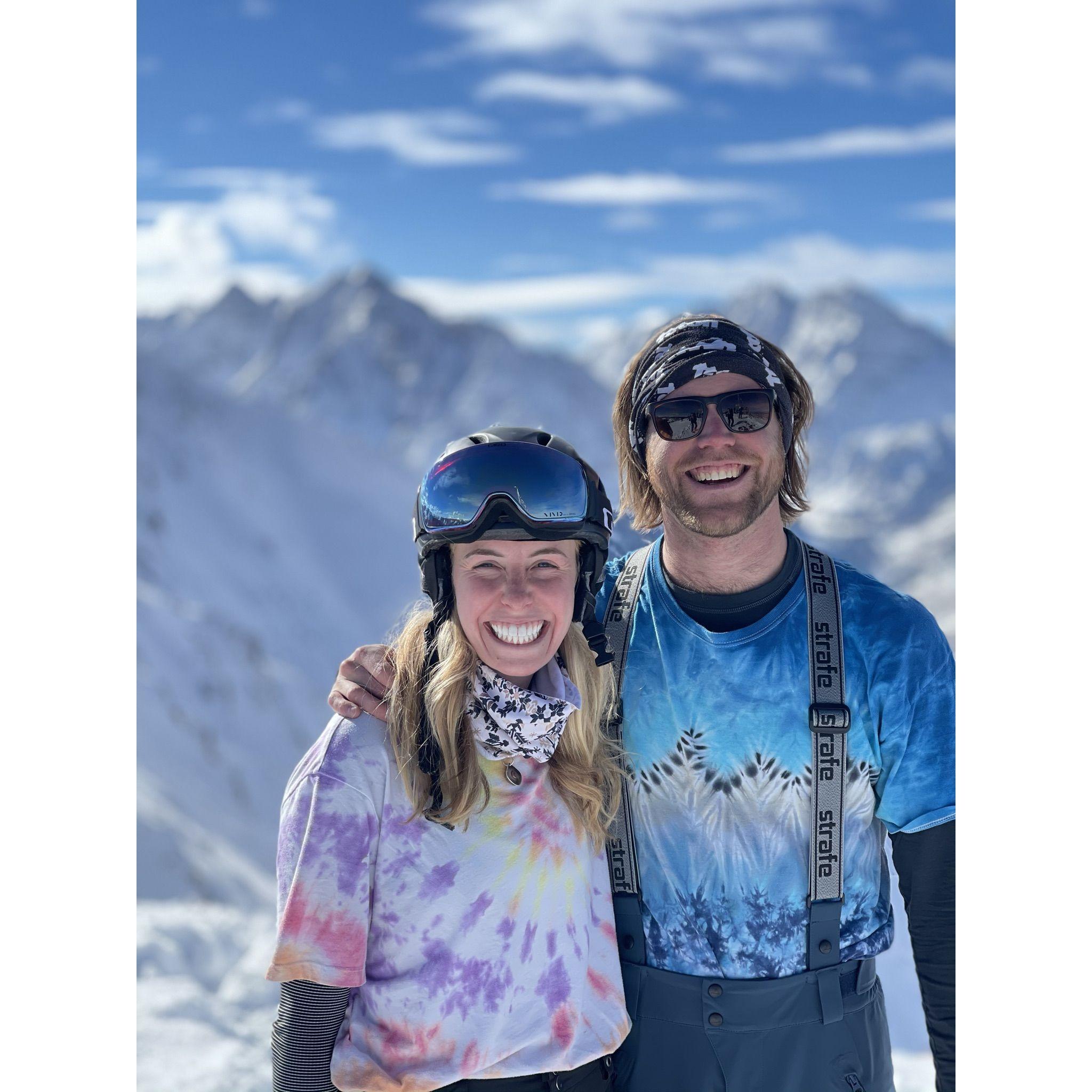 New Years Day hike to the top of Highlands Bowl in Aspen, CO
[January 2021]