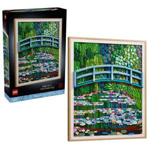Lego Claude Monet - Bridge over a Pond of Water Lilies