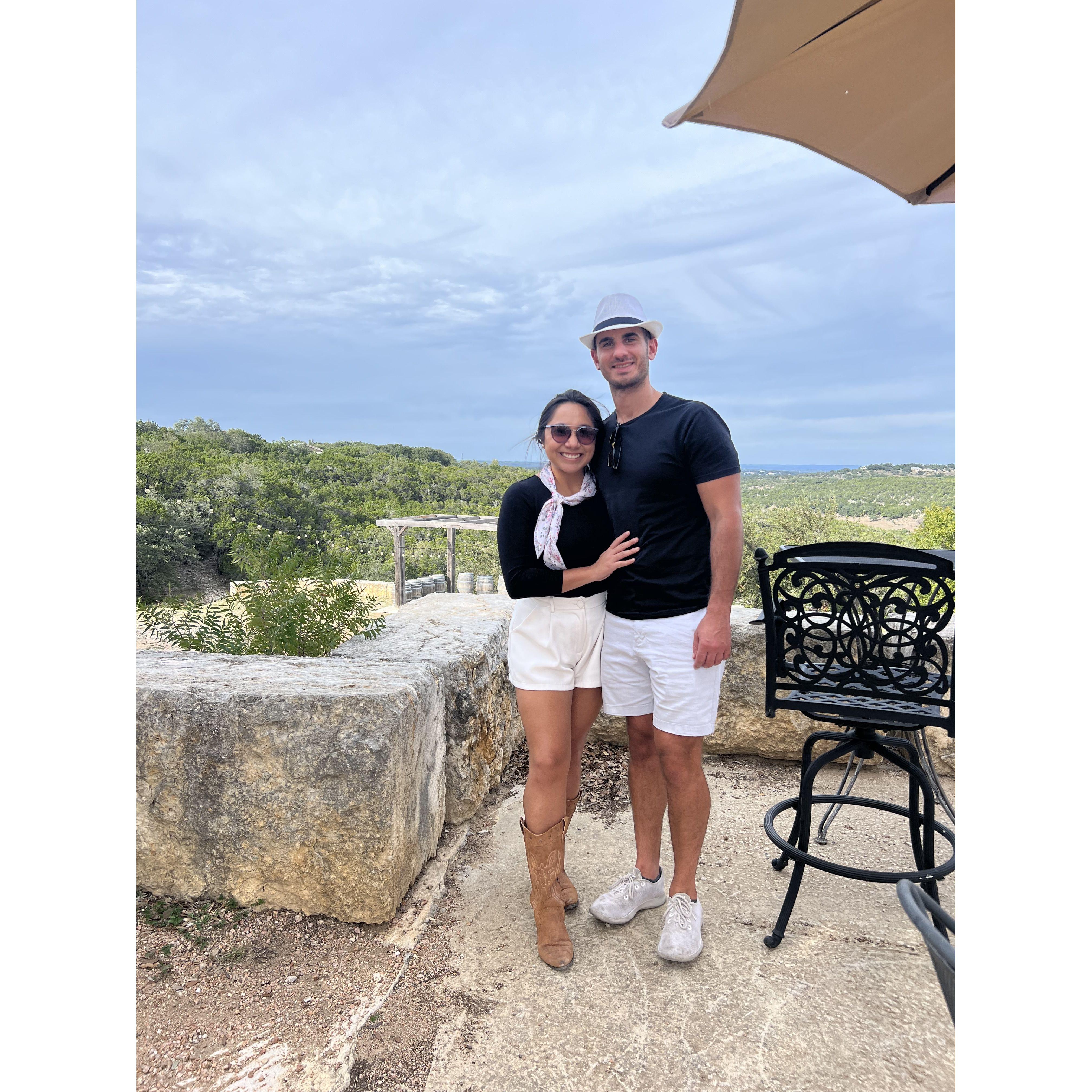 Wine tour in Dripping Springs, Texas
