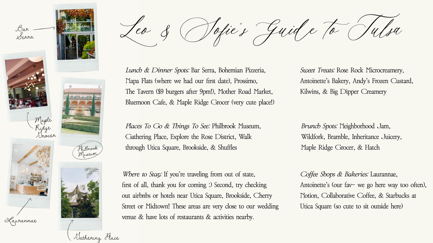 The Wedding Website of Sofie Bolivar and Leo Falcao