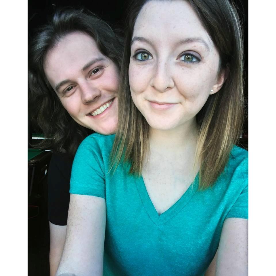 Our first "real" photo together. October '16
