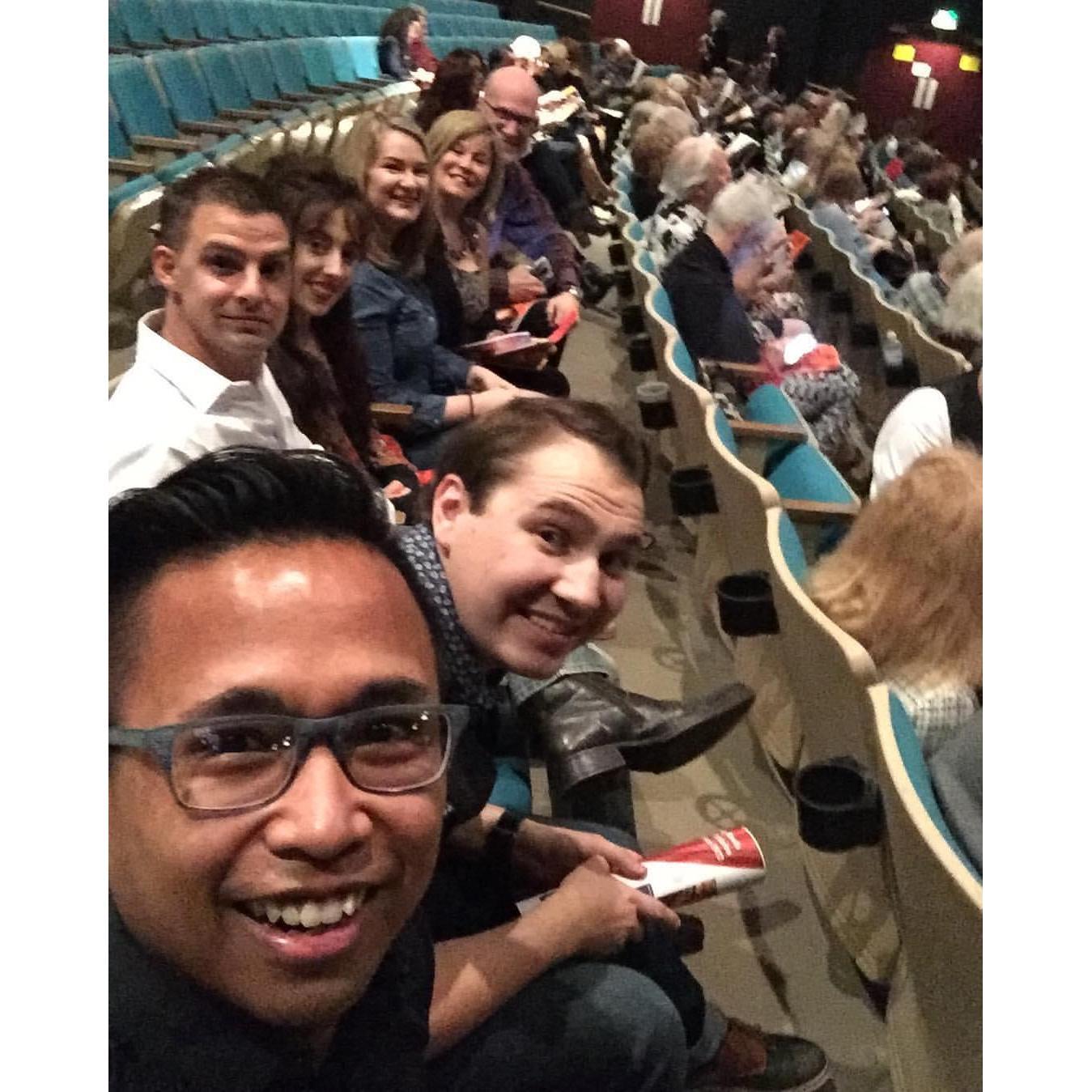 Theatre with the gang!