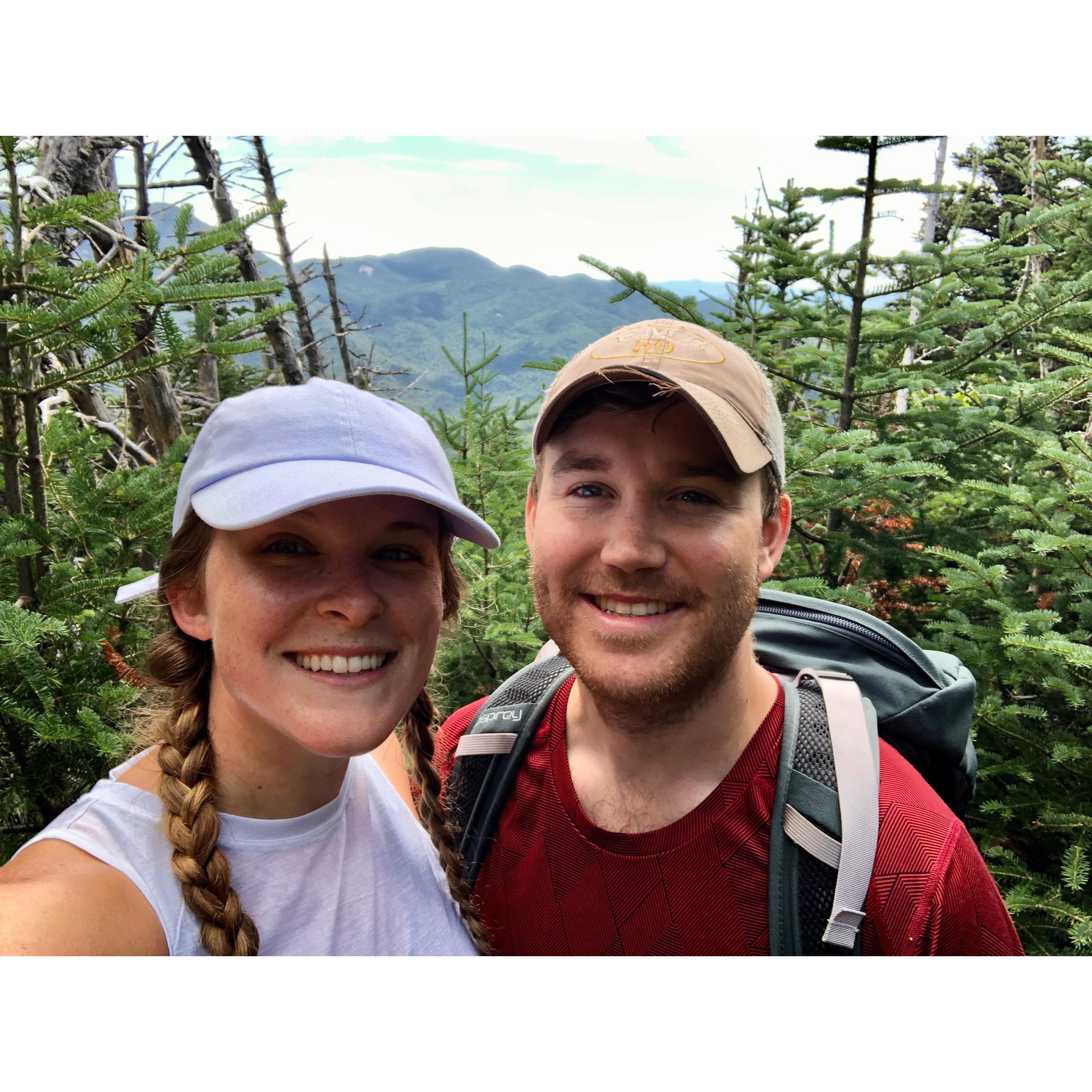 Erin's first Adirondacks High Peaks (August 2020)