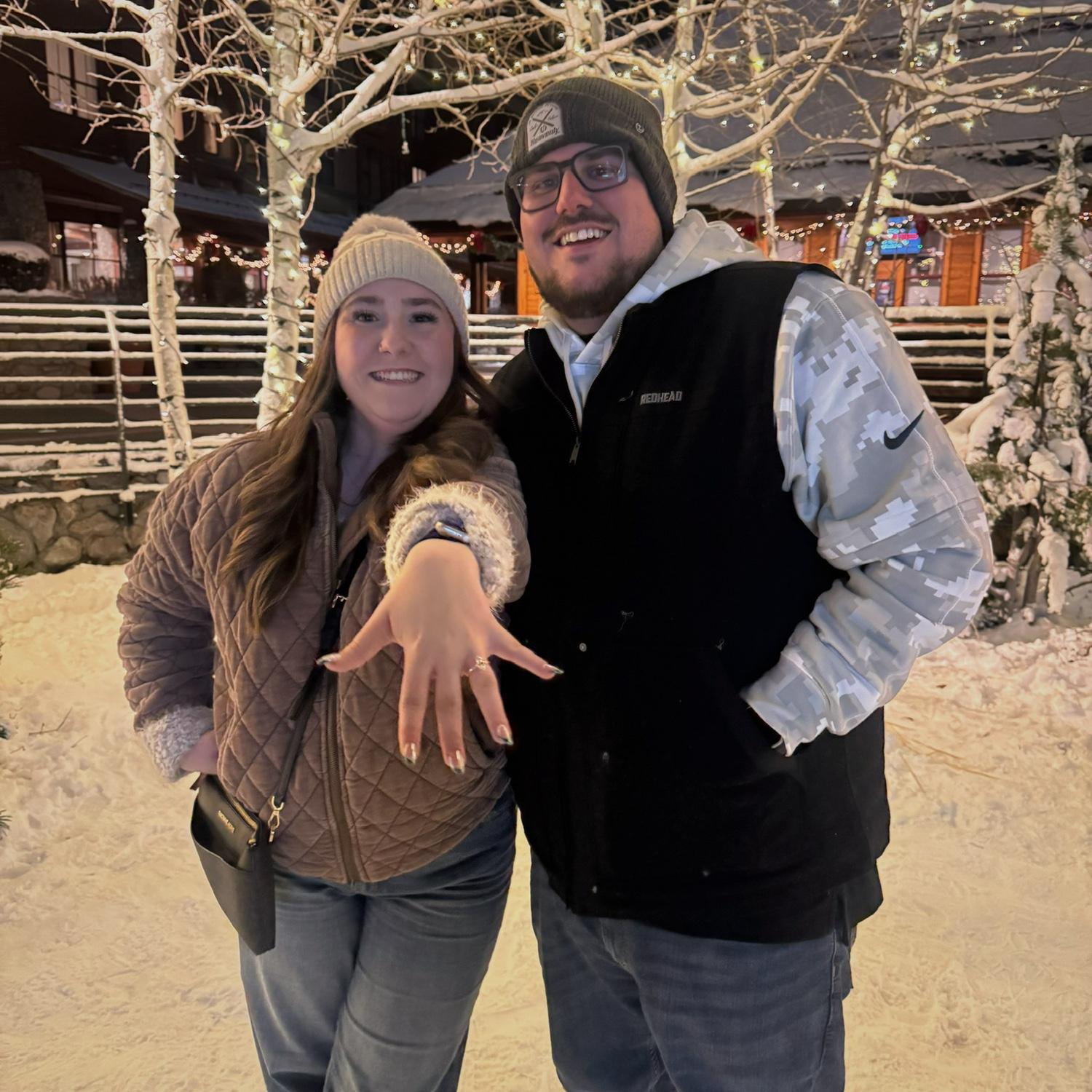 We got engaged in Lake Tahoe. Kaylita always wanted to go to Tahoe for her birthday Josh made this the best birthday trip and best birthday present ever!