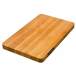 John Boos Maple Edge-Grain Reversible Cutting Board w/ Eased Corners, 1.25" Thick