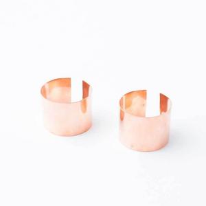 Copper Napkin Rings (set of 4)