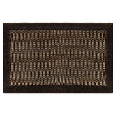Home Dynamix Gentle Step 1-Foot 7-Inch x 2-Foot 7-Inch Memory Foam Washable Mat in Brown