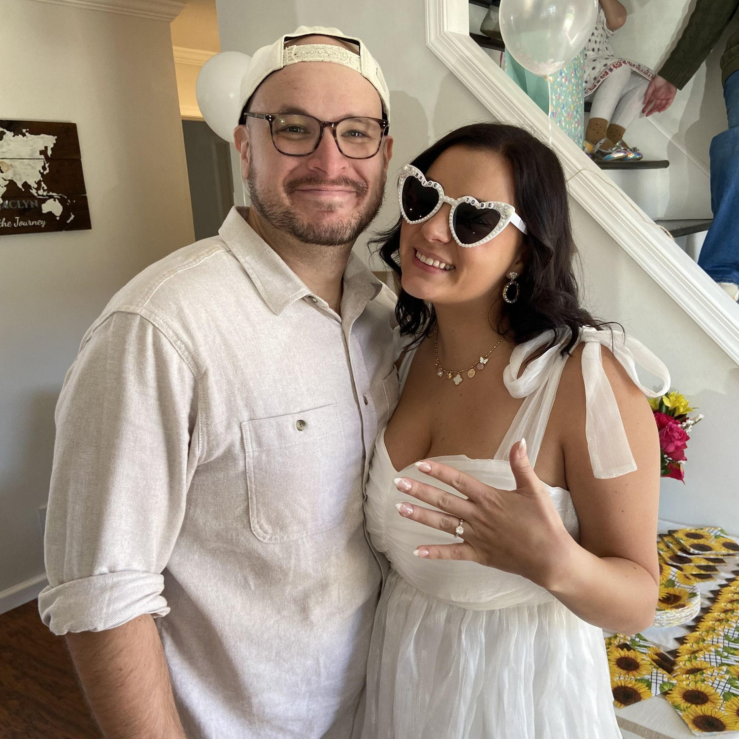 Our engagement party! We were so thankful for my sister & brother in law to host a perfect fall day celebrating this big milestone with some of our favorite people!