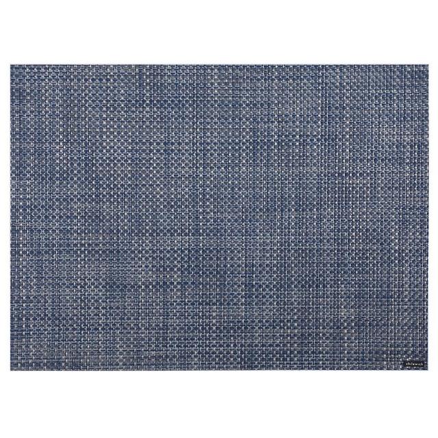 Chilewich Basketweave Placemats, Set of 4, Denim