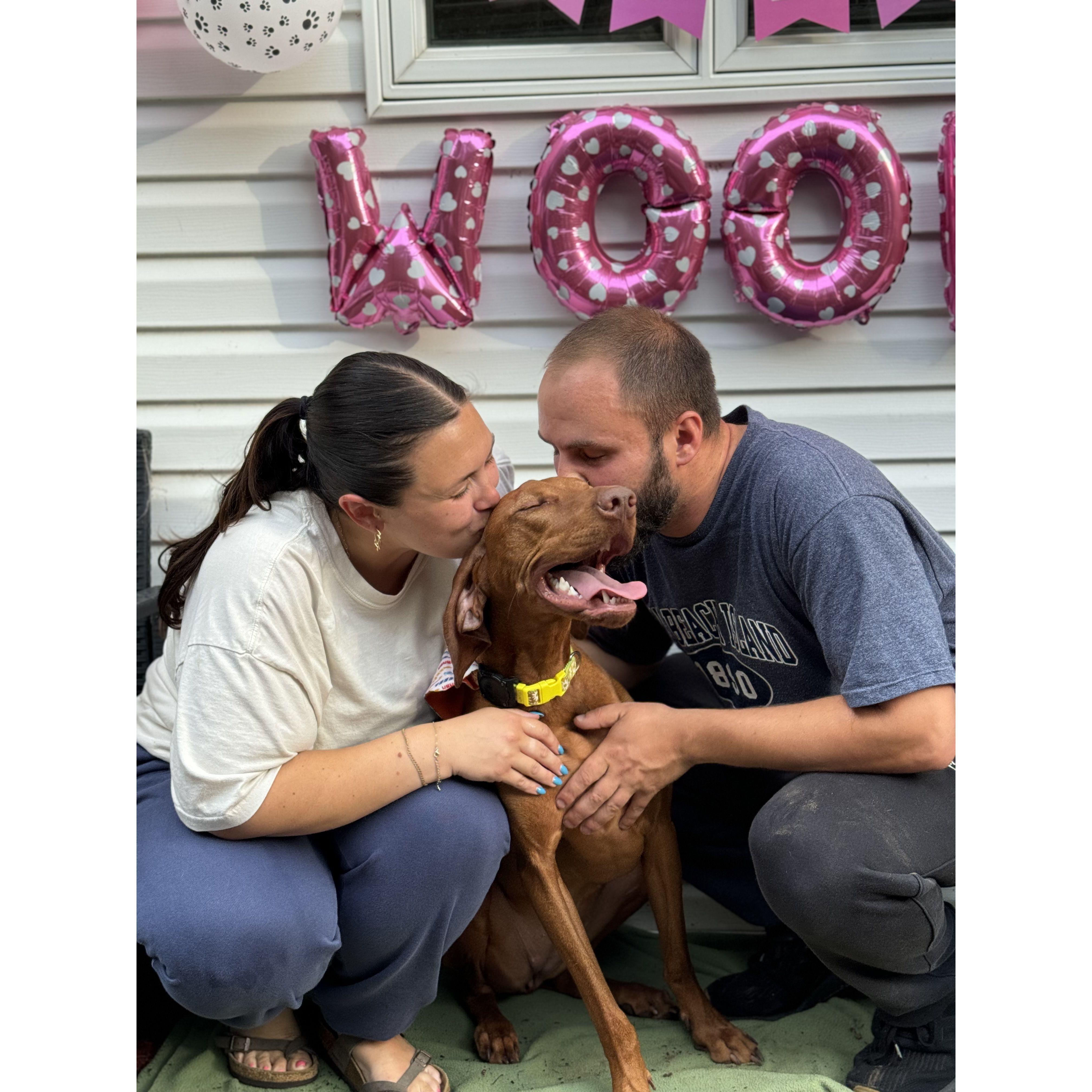 Honey's 1st birthday!