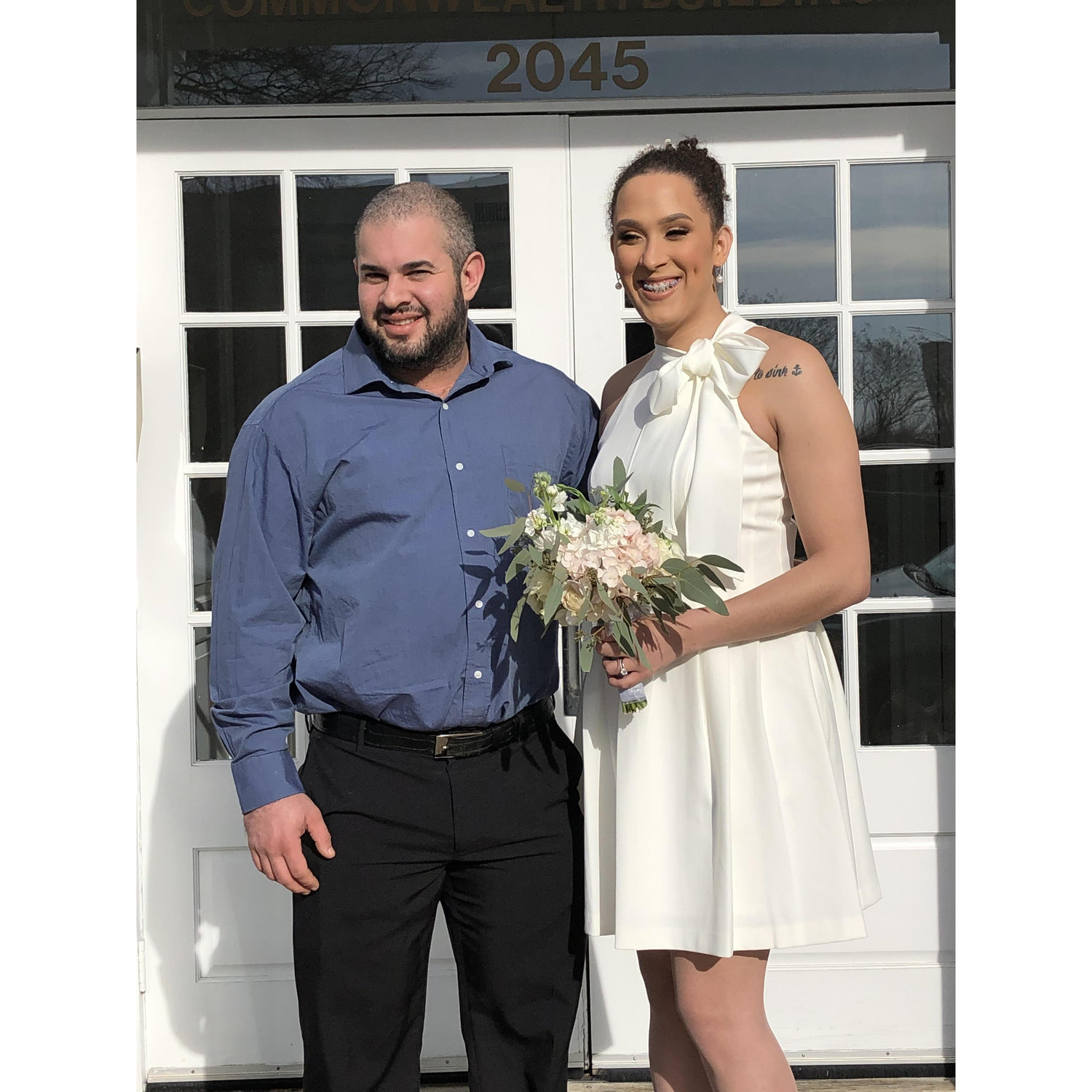 We got married! - December 7, 2019