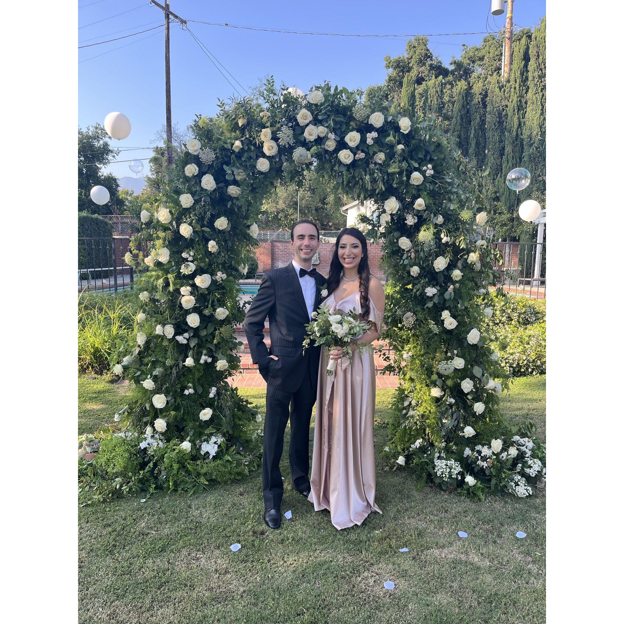 Preni & John's wedding in Pasadena