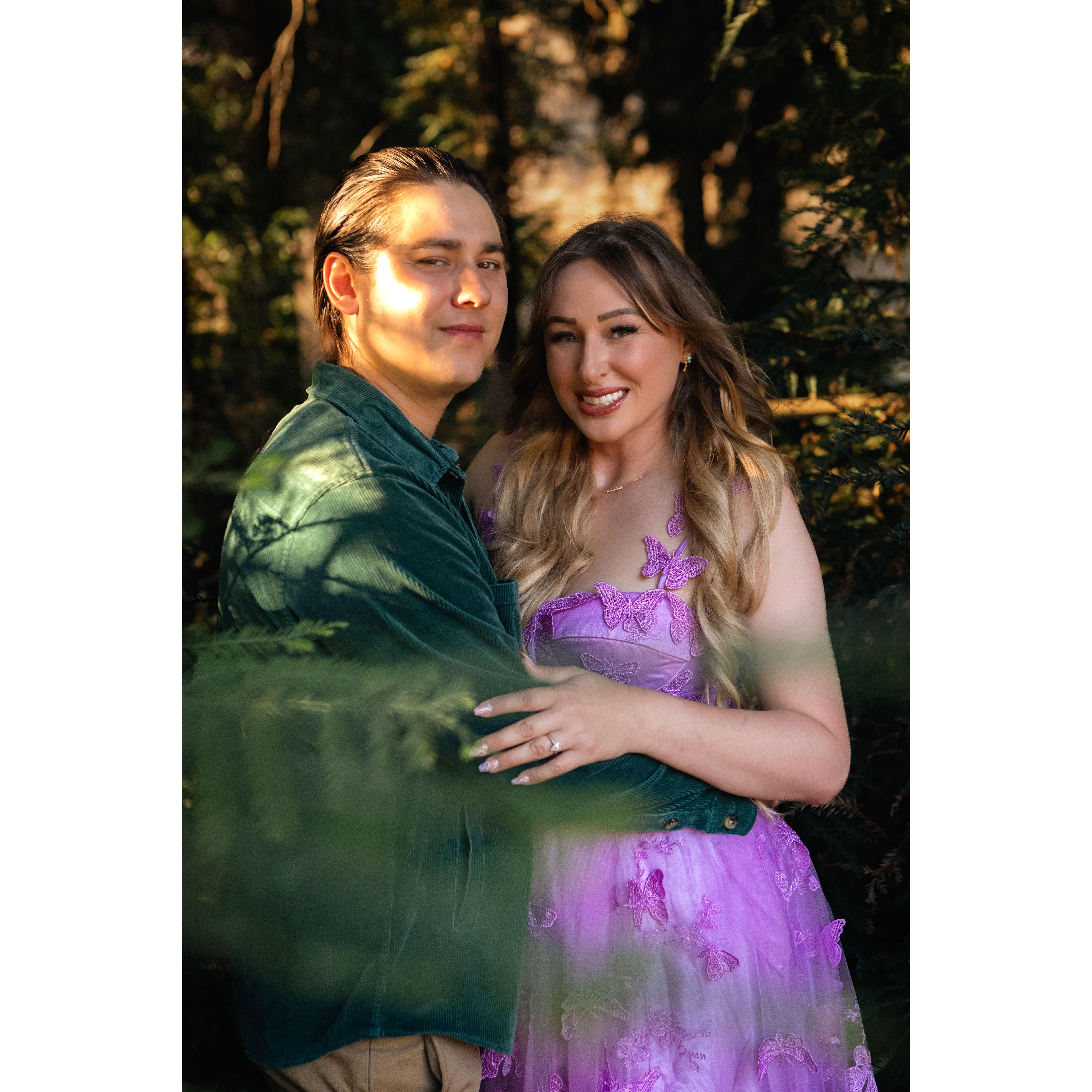From the engagement photos taken by Ryan’s good friend and photographer BJ Lopez
