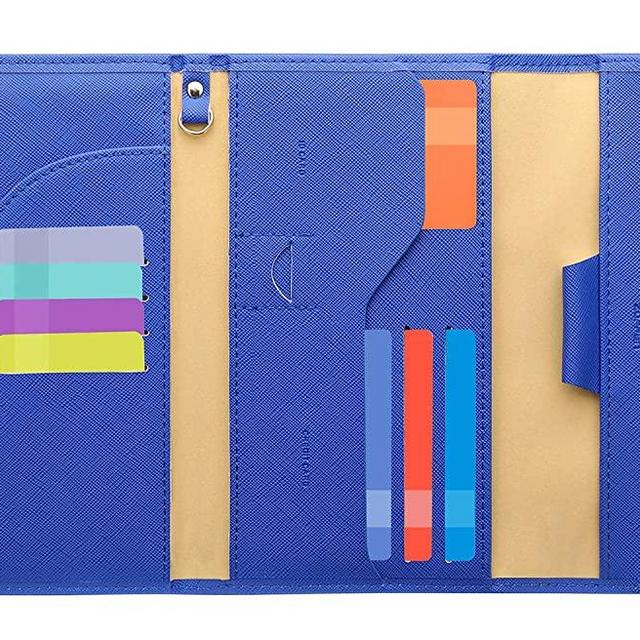 Zoppen Multi-purpose Rfid Blocking Travel Passport Wallet (Ver.4) Tri-fold Document Organizer Holder