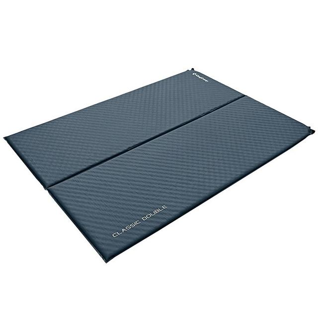 KingCamp Self-Inflating Camping Sleeping Pad for 2 Adults, Foldable Foam Sleeping Mattress for Single and Double, Camping & Travel Outdoors