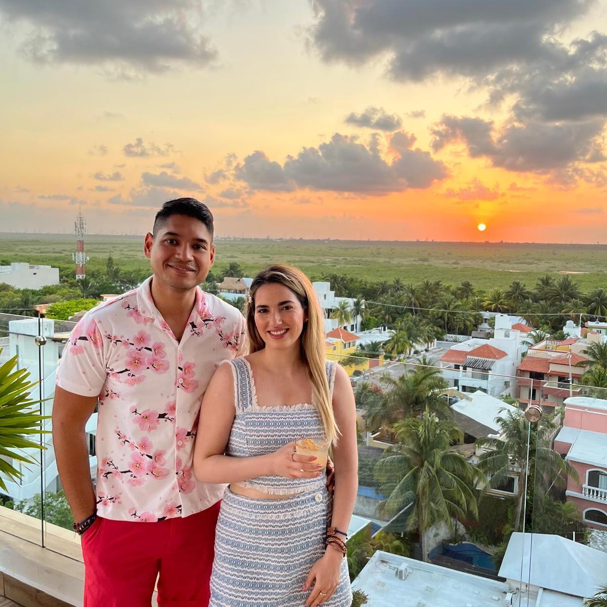 Our first trip together to Mexico!