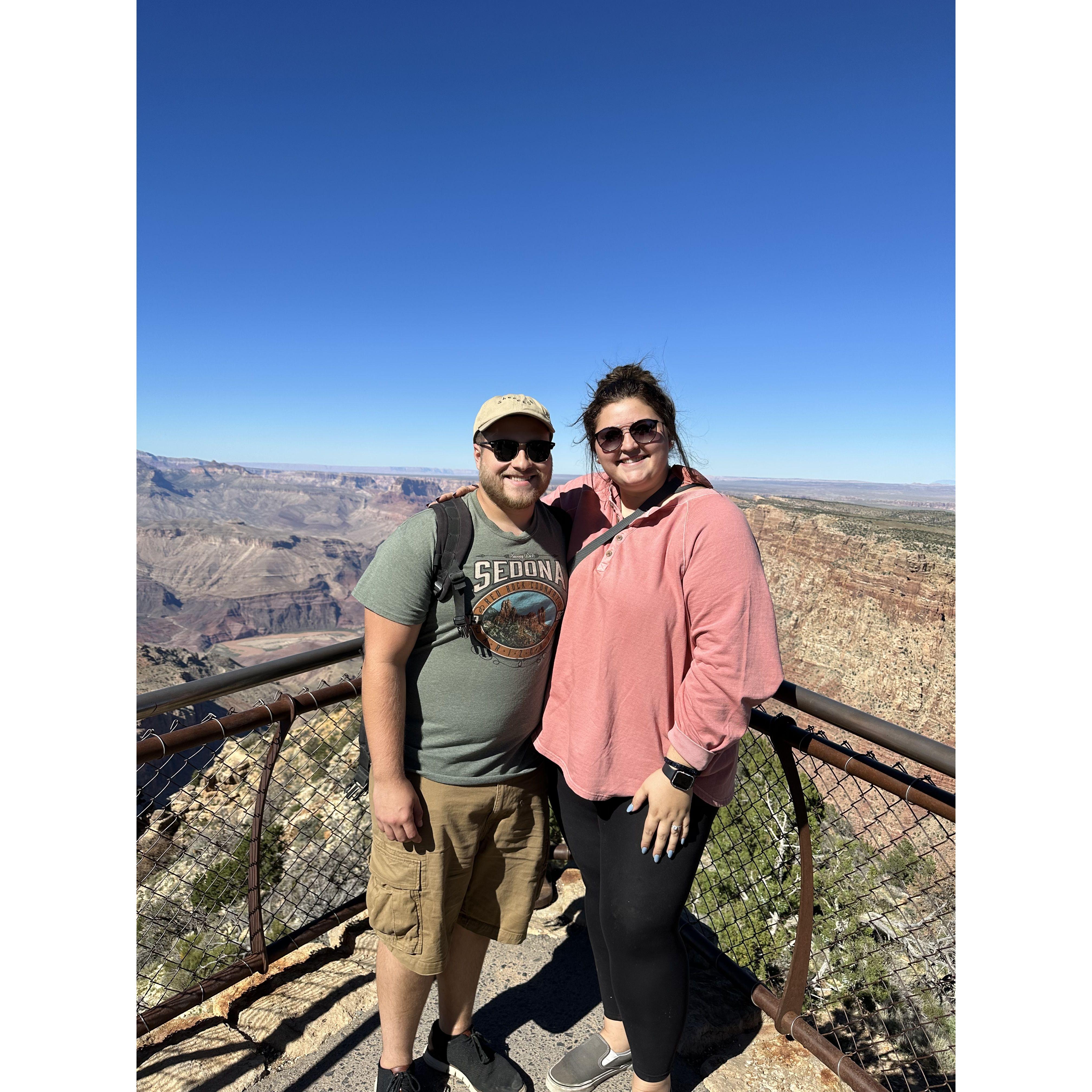 Our first time at the Grand Canyon