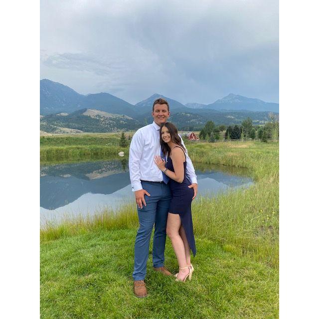 April and Casey's wedding in Livingston, MT. -2021