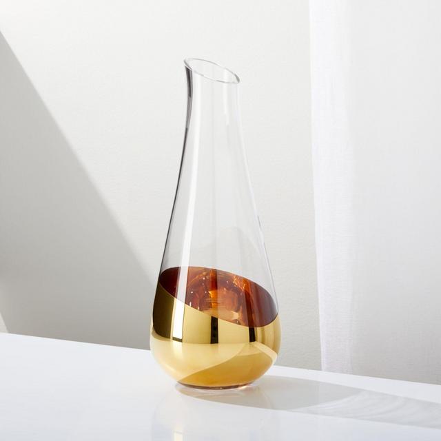 Gild Gold Dip Wine Carafe