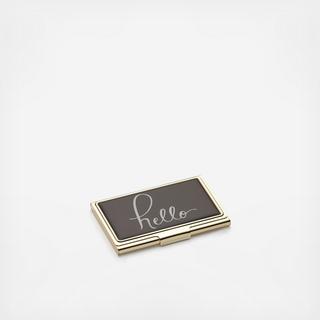 Boudoir Chic Hello Card Case