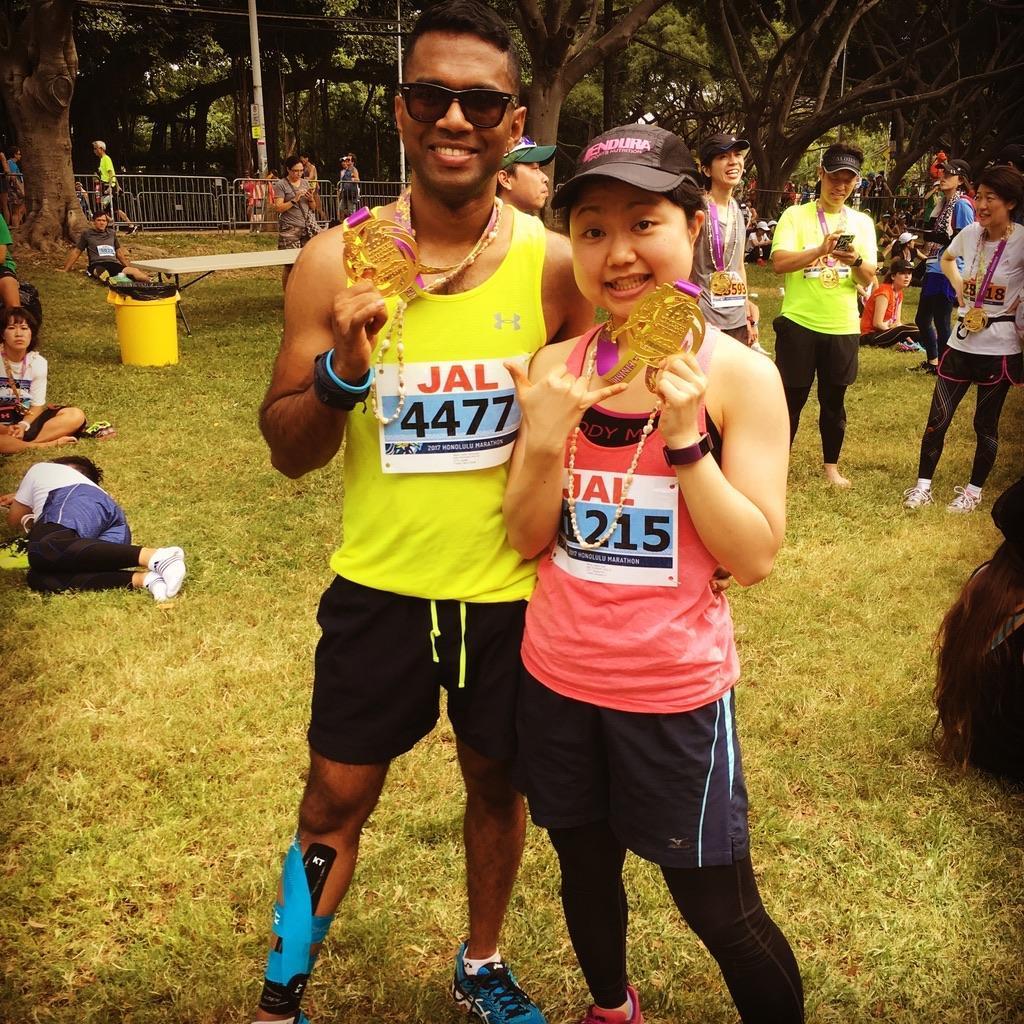 First Marathon together