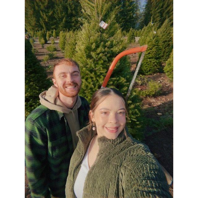 Cutting Down Our First Christmas Tree