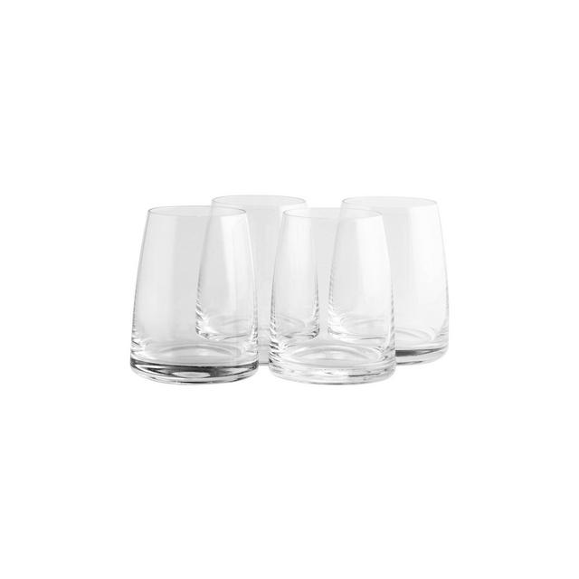 11.5oz 4pk Crystal Double Old-Fashioned Glasses - Stoelzle