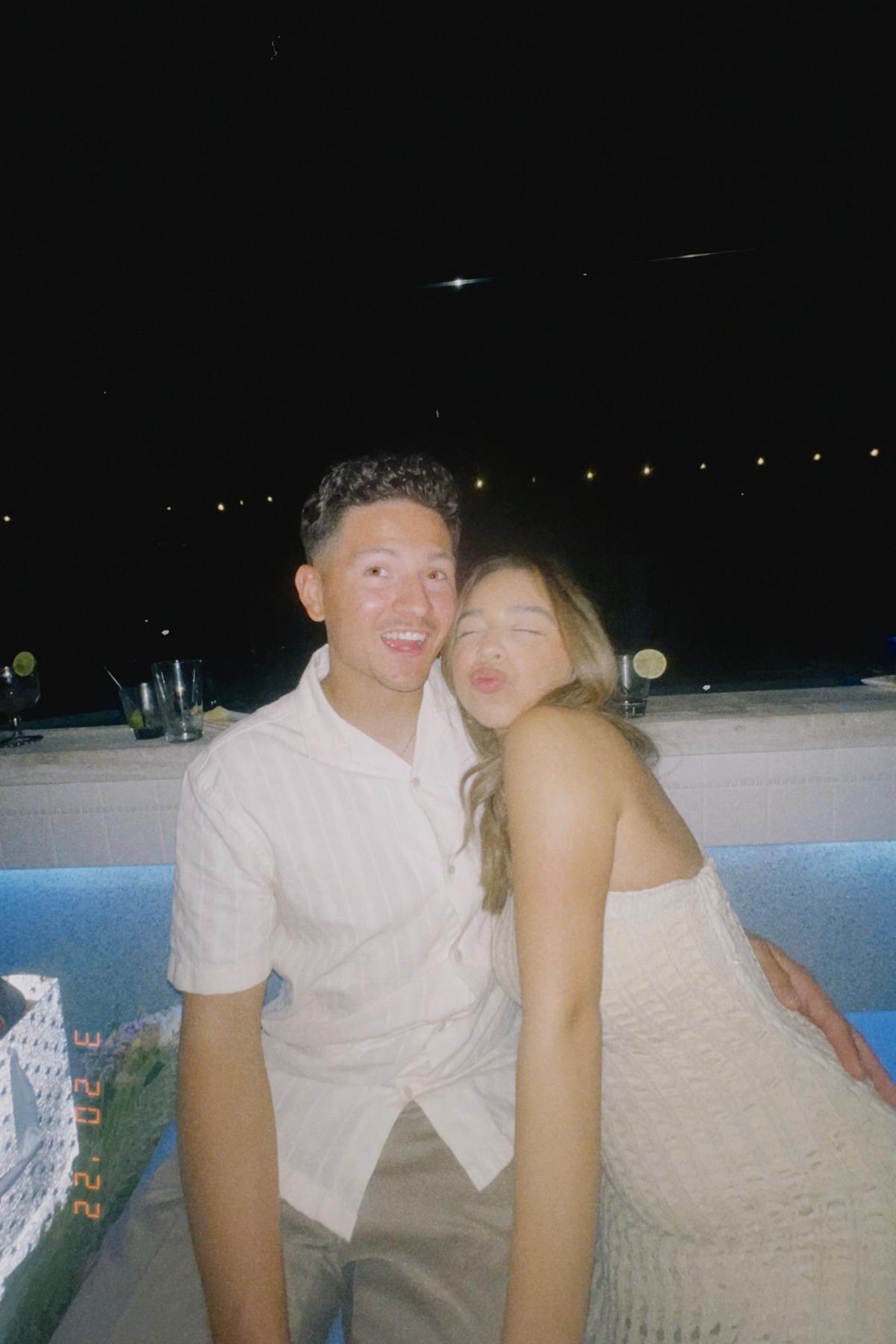Dinner at Cannonball post-proposal 🥹