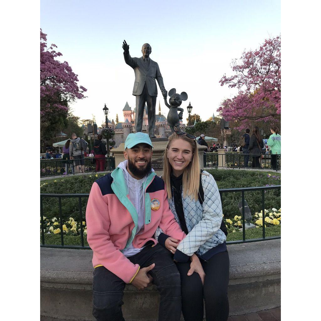 We even took a photo with Walt Disney and Mickey :)