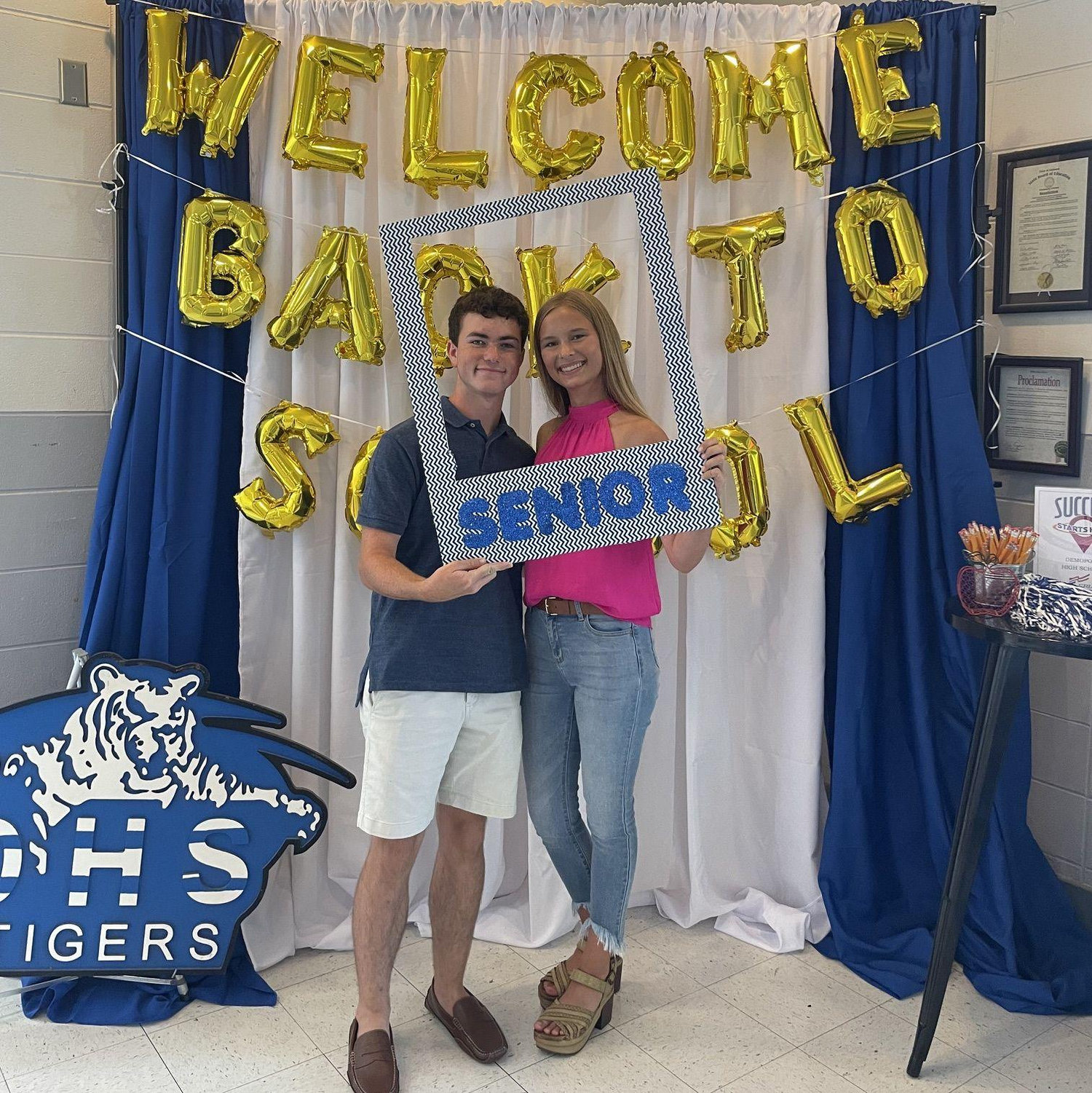 First day of senior year
