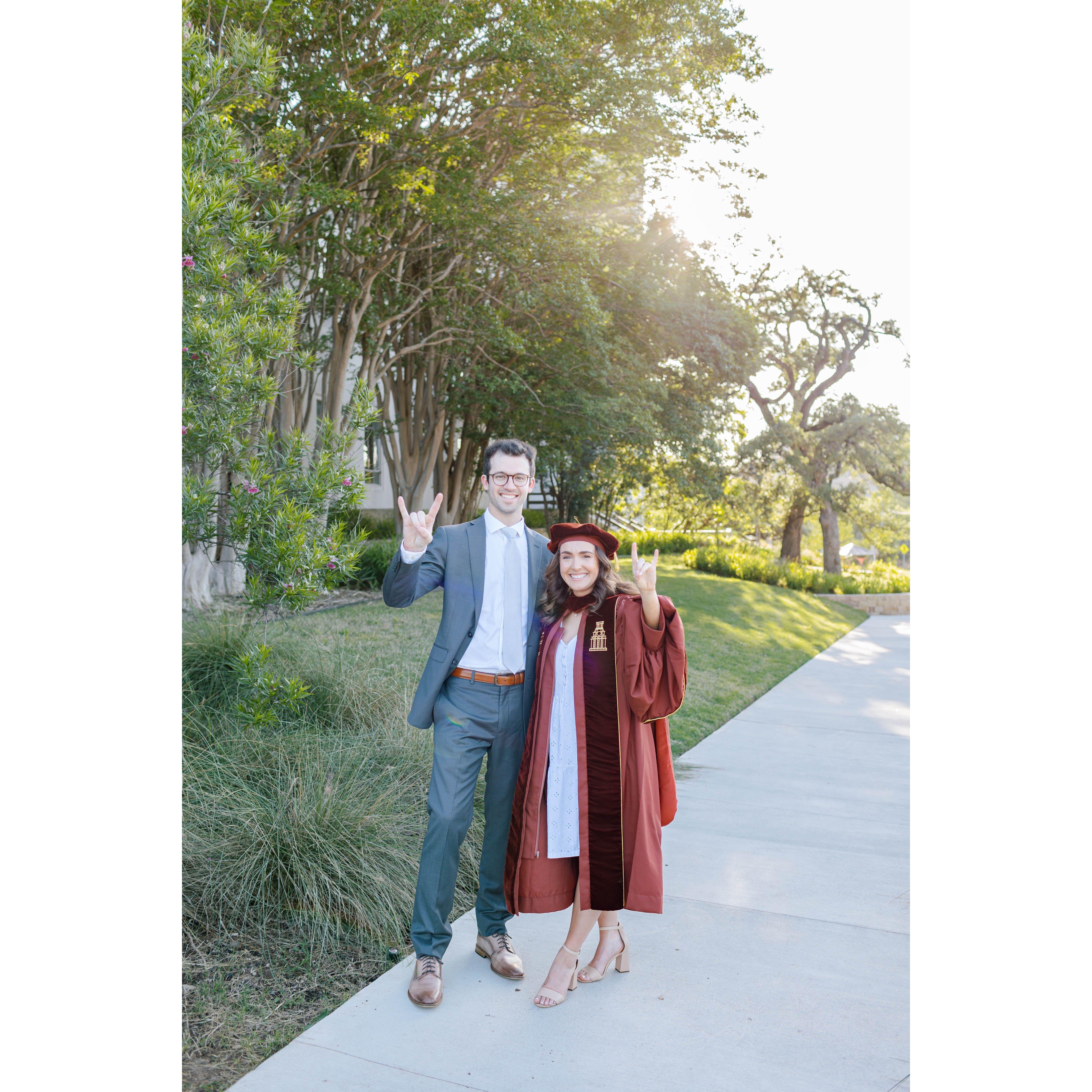 Sasha's law school graduation.