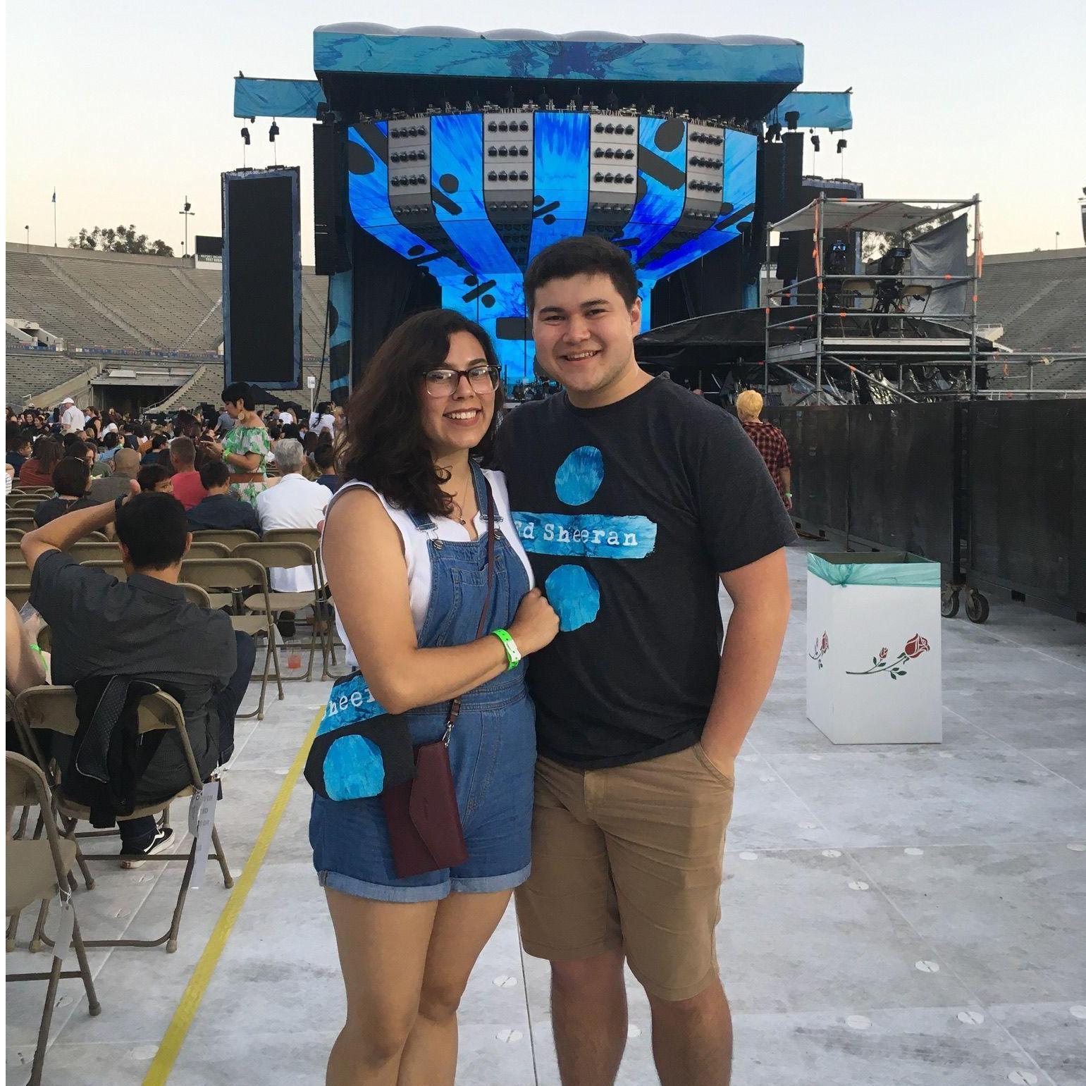 August 18, 2018 Ed Sheeran Concert!