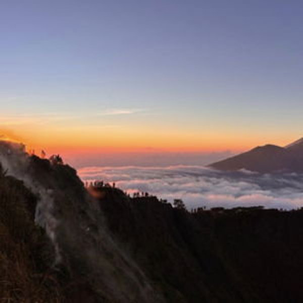 Mount Batur Sunrise Trek & Natural Hot Springs for Two