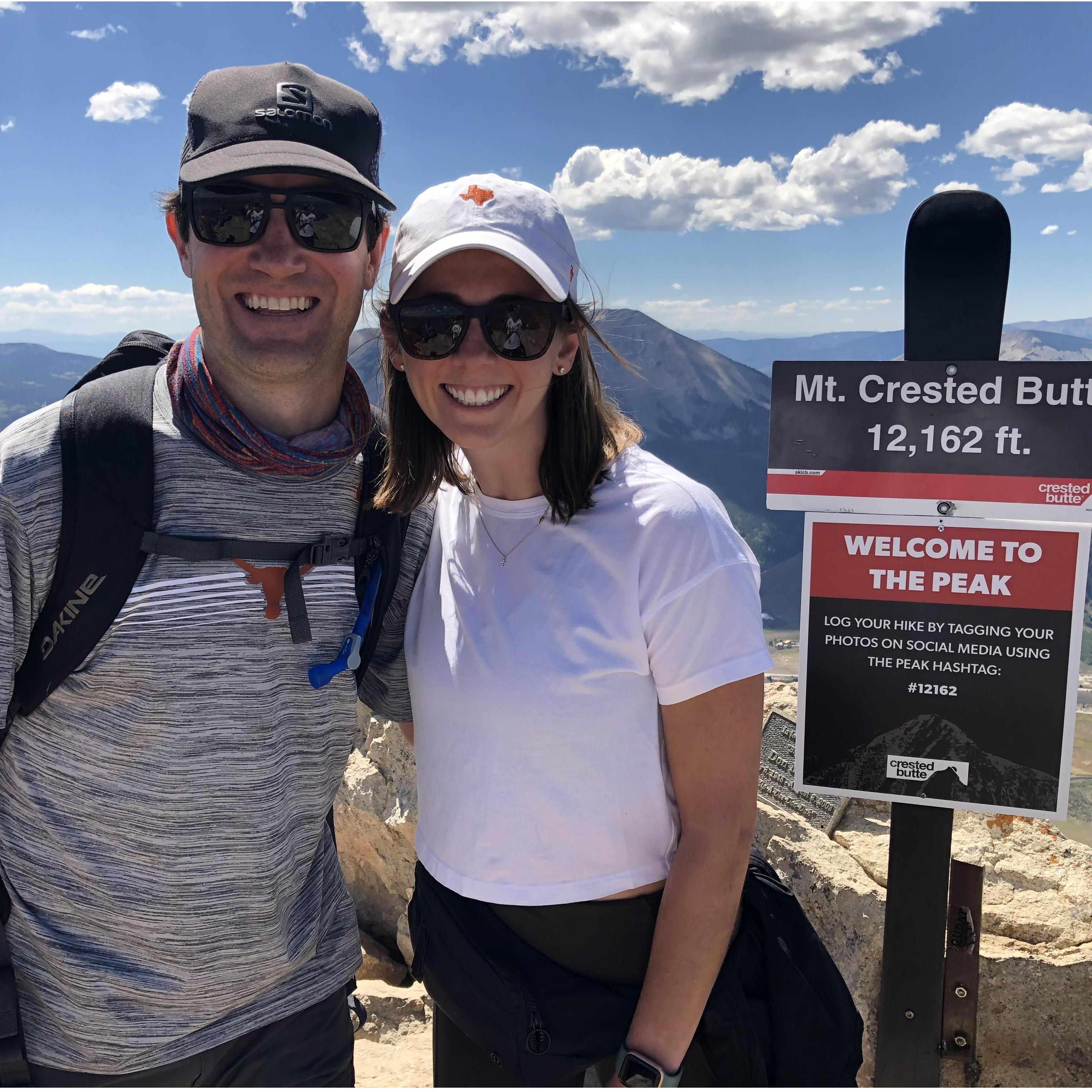 Top of Mt. Crested Butte