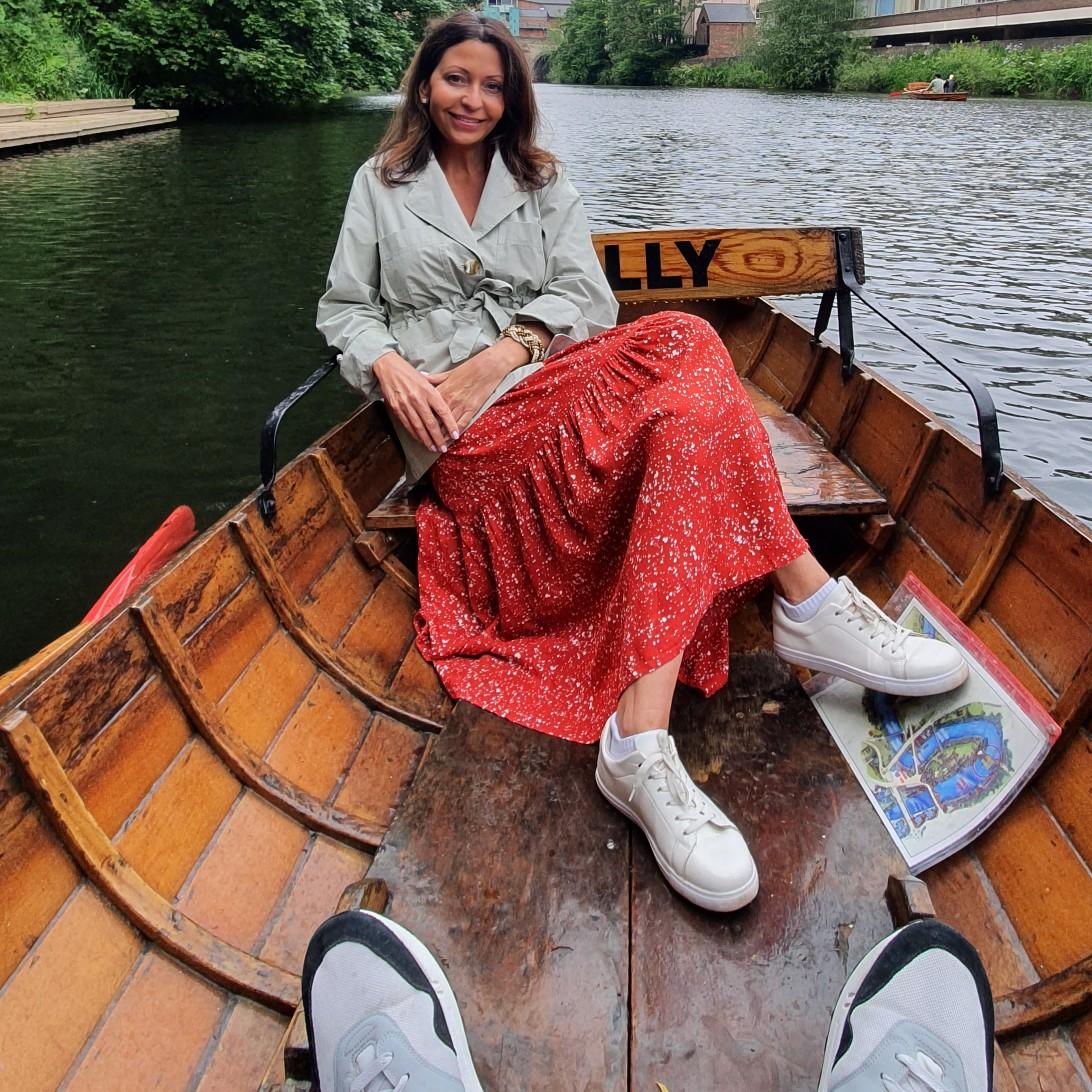 The River Wear, Durham, in June 2021