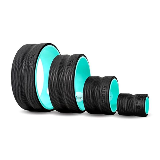 Chirp Wheel+ Foam Roller for Back Pain Relief, Muscle Therapy, and Deep Tissue Massage