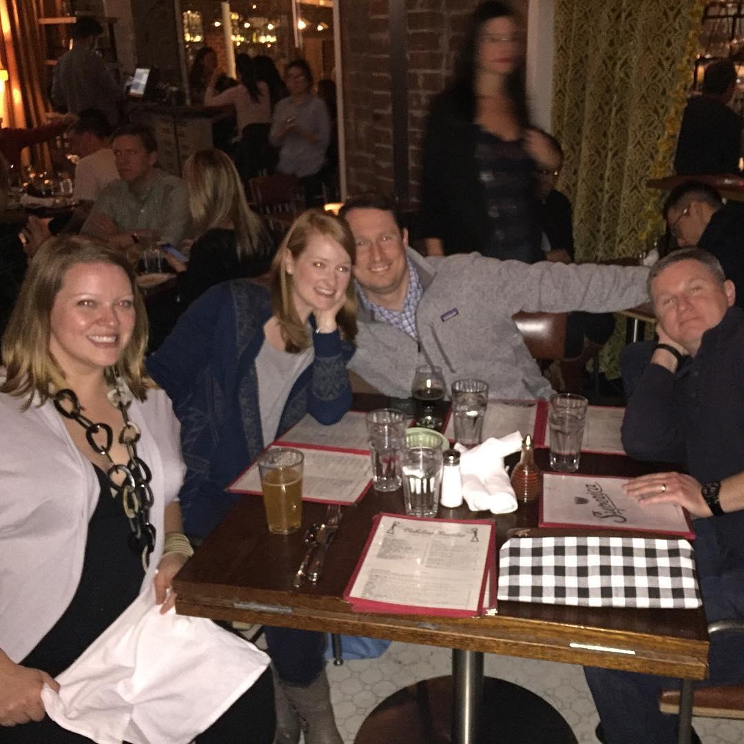 With Louisa and Chad who basically introduced us :)