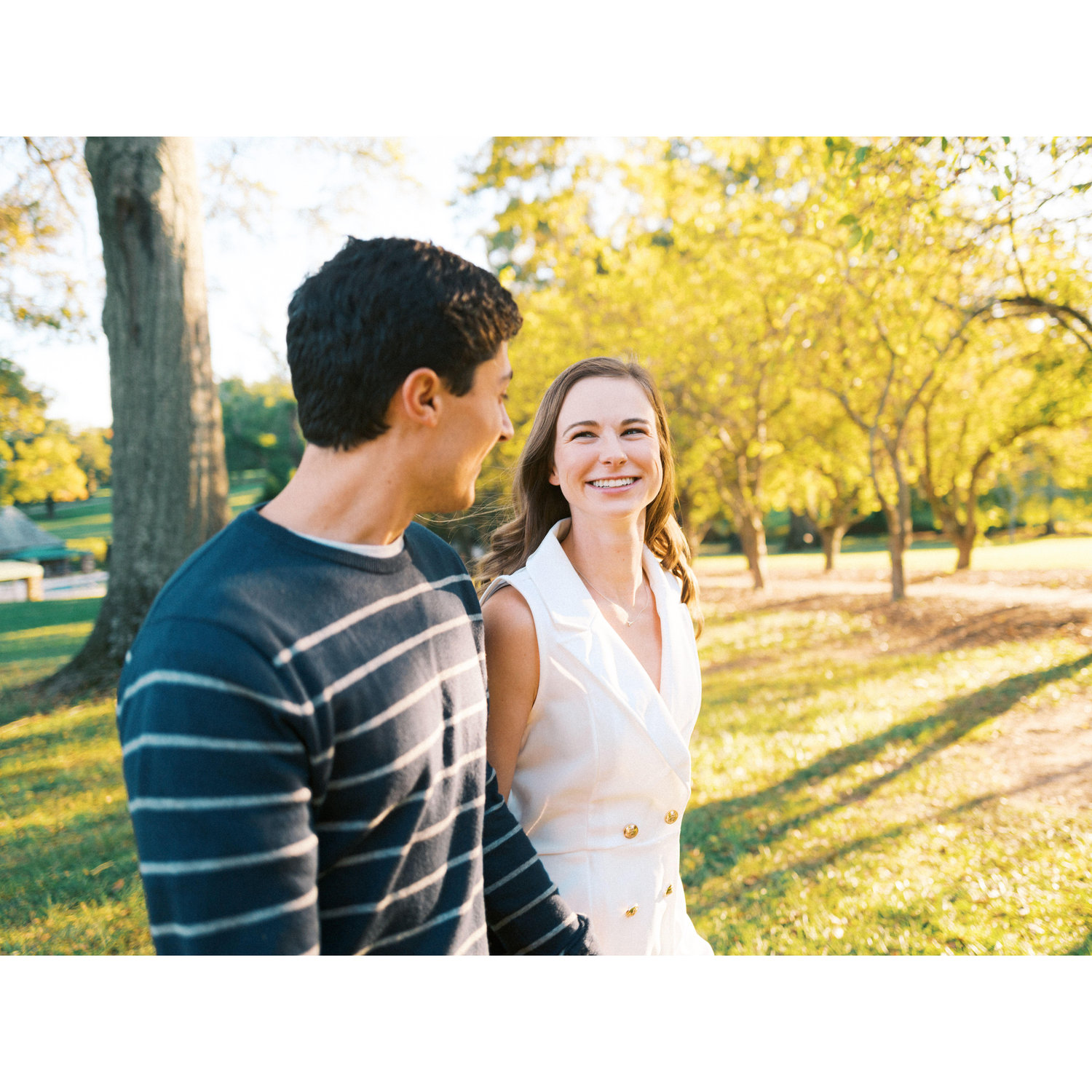 Our engagement photos at Graylyn by the fabulous David Howell