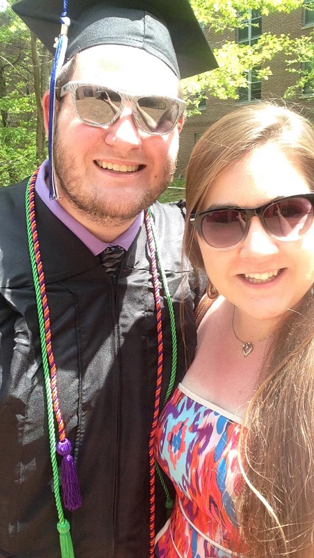 Greg’s bachelor graduation day