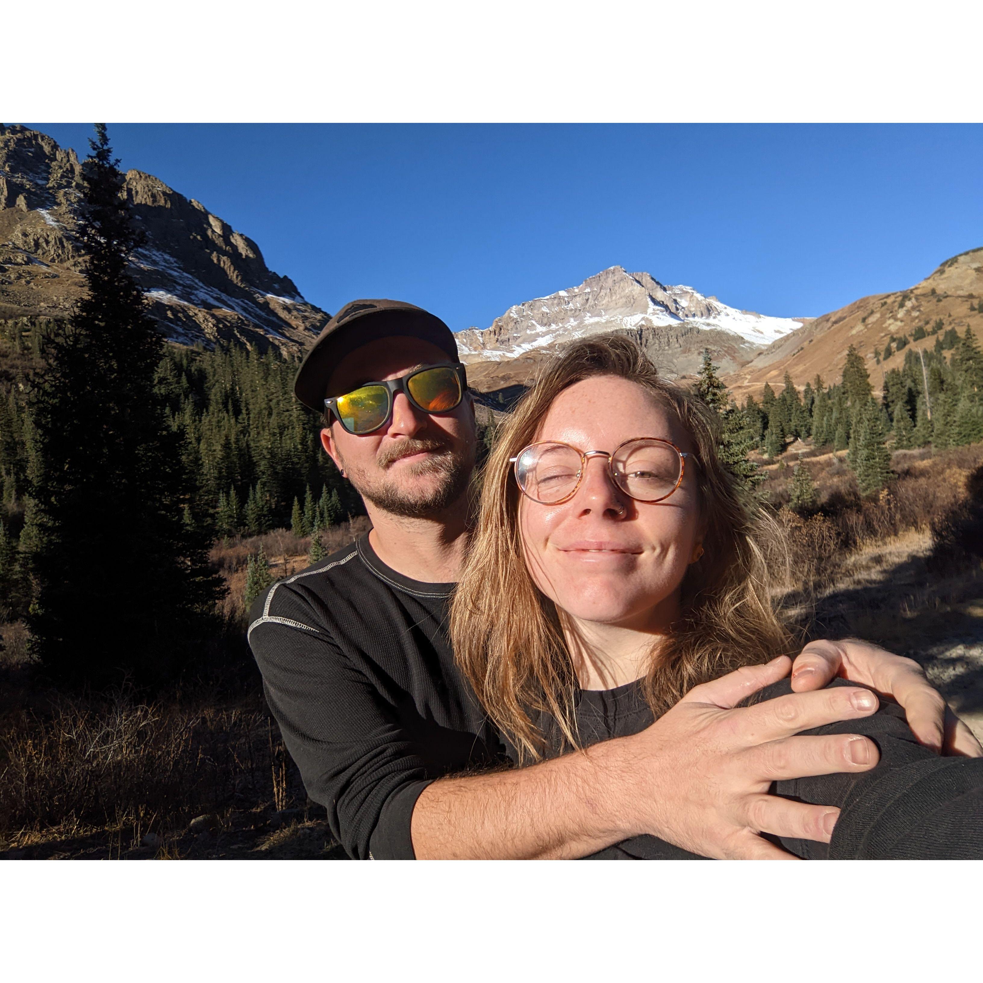 Took a jaunt to Ouray to look at the peaks.