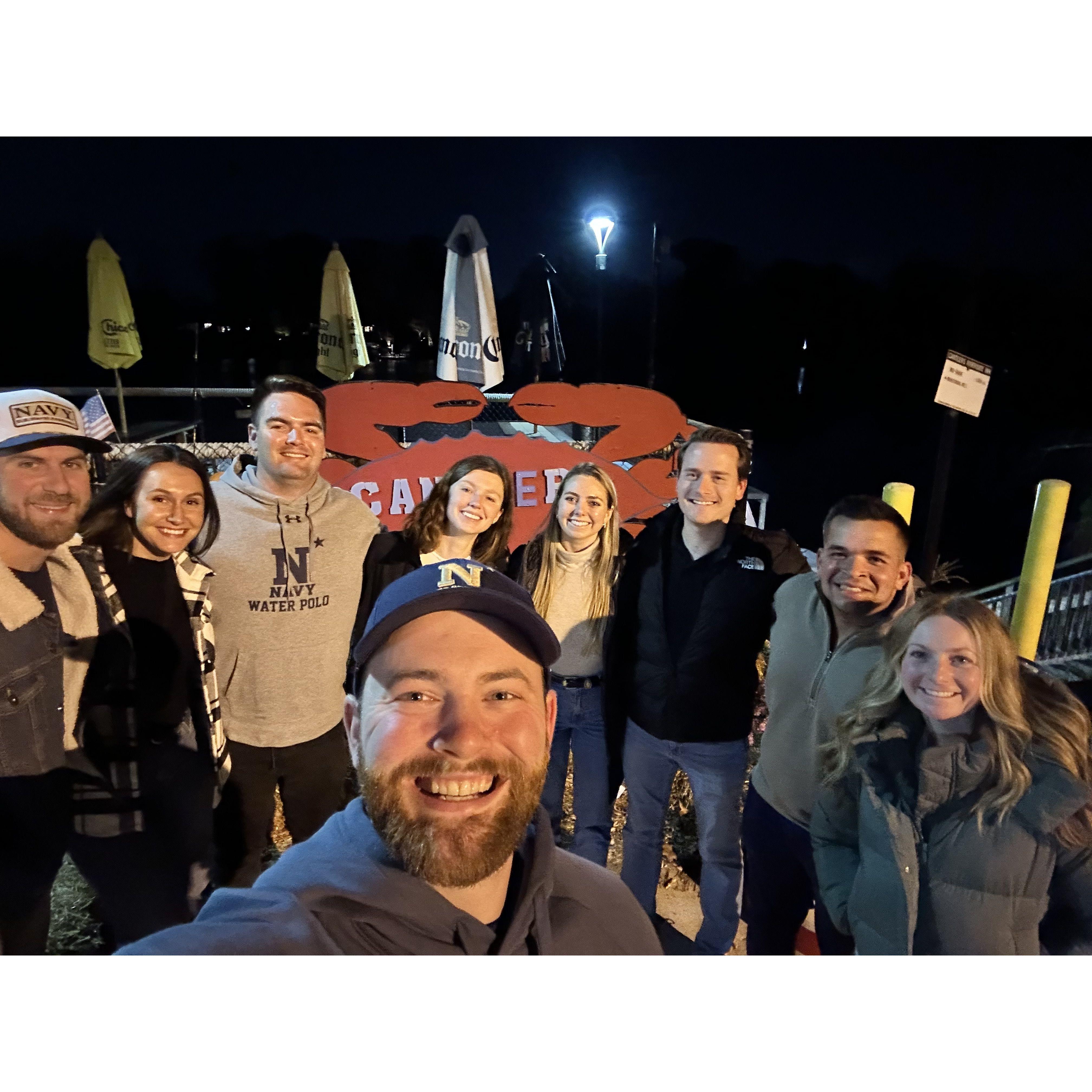 Friends' weekend in Annapolis to watch Navy football (November 2024)