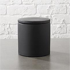 rubber coated black canister