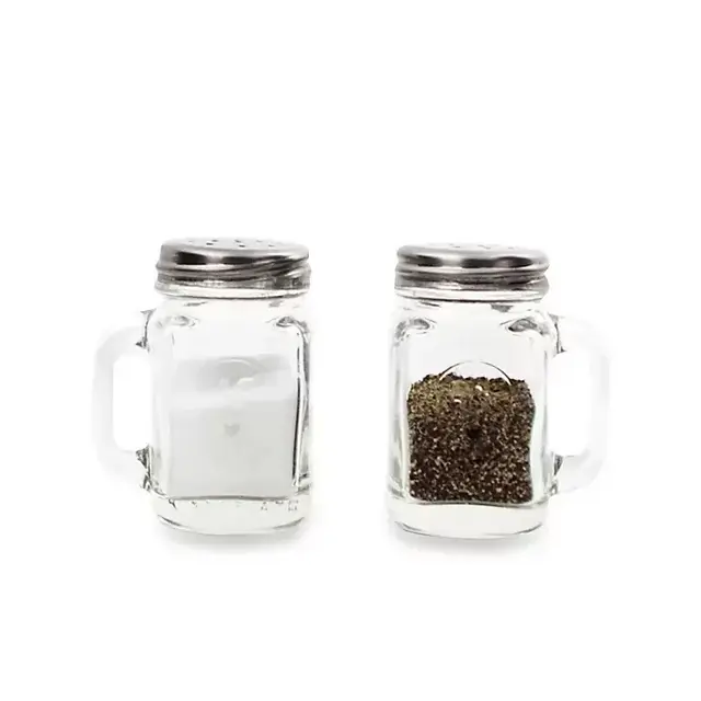 Kikkerland® Design Mason Jar Salt and Pepper Shaker Set