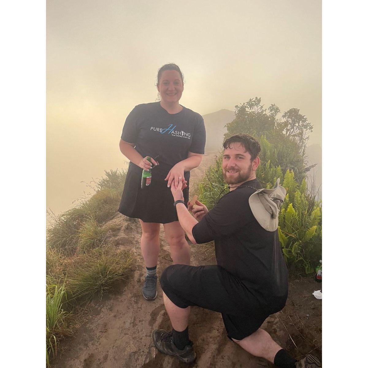 "Hold my Beer; Nikki, will you marry me?"